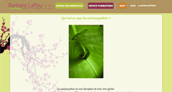Desktop Screenshot of naturopathie-formation.fr